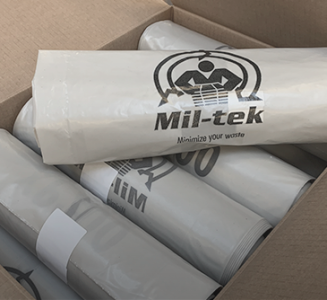 Mil-tek Säckstativ och Plastsäckar
