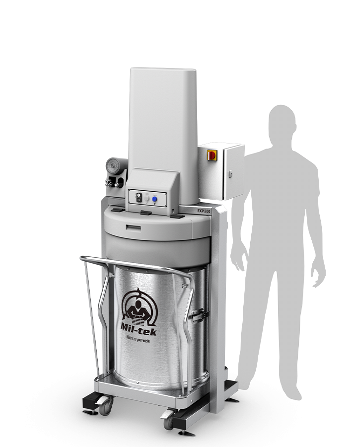 EXP200 Avfallspress för restavfall (inkl. vått avfall)